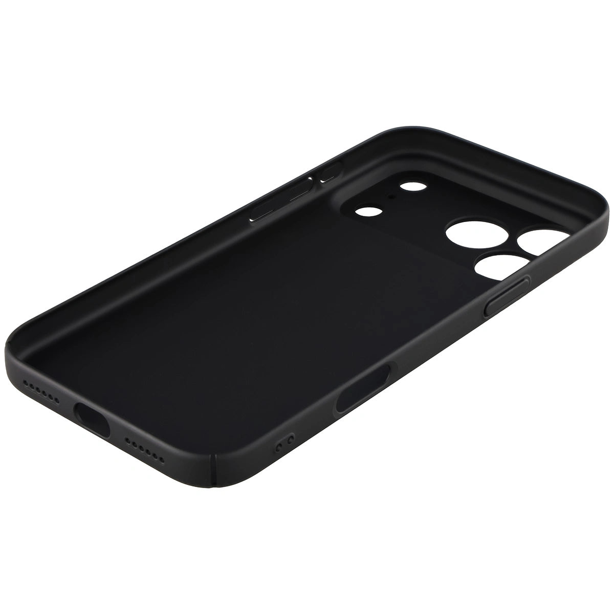 Handyhülle für iPhone 18 Pro Max, Bizon Case Lupka, Schwarz (3/6)