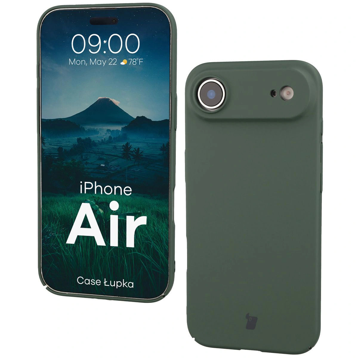 Handyhülle für iPhone Air, Bizon Case Lupka, Grün