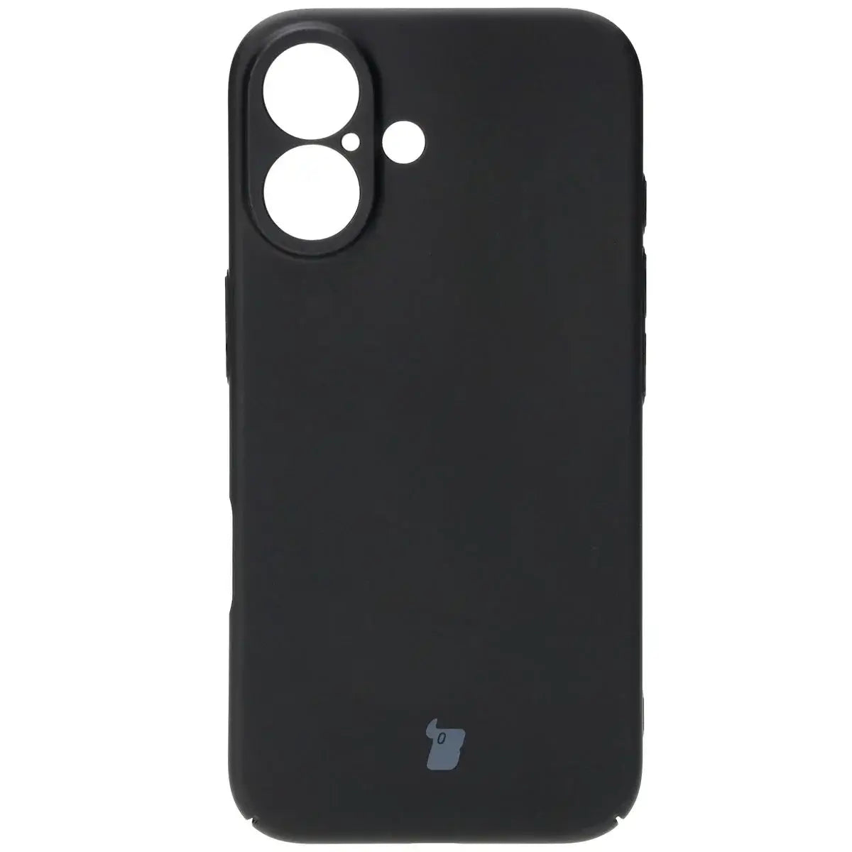 Handyhülle für iPhone 16, Bizon Case Lupka, Schwarz
