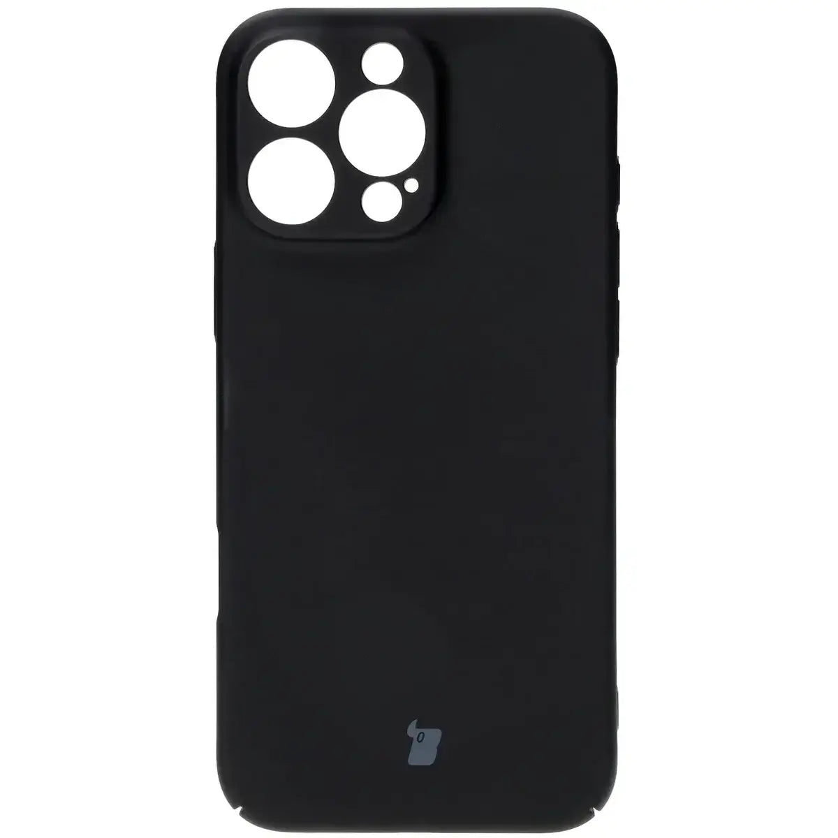 Handyhülle für iPhone 16 Pro Max, Bizon Case Lupka, Schwarz