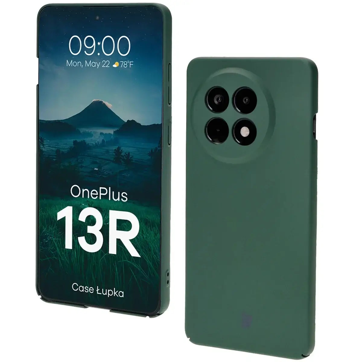 Handyhülle für OnePlus 13R, Bizon Case Lupka, Grün