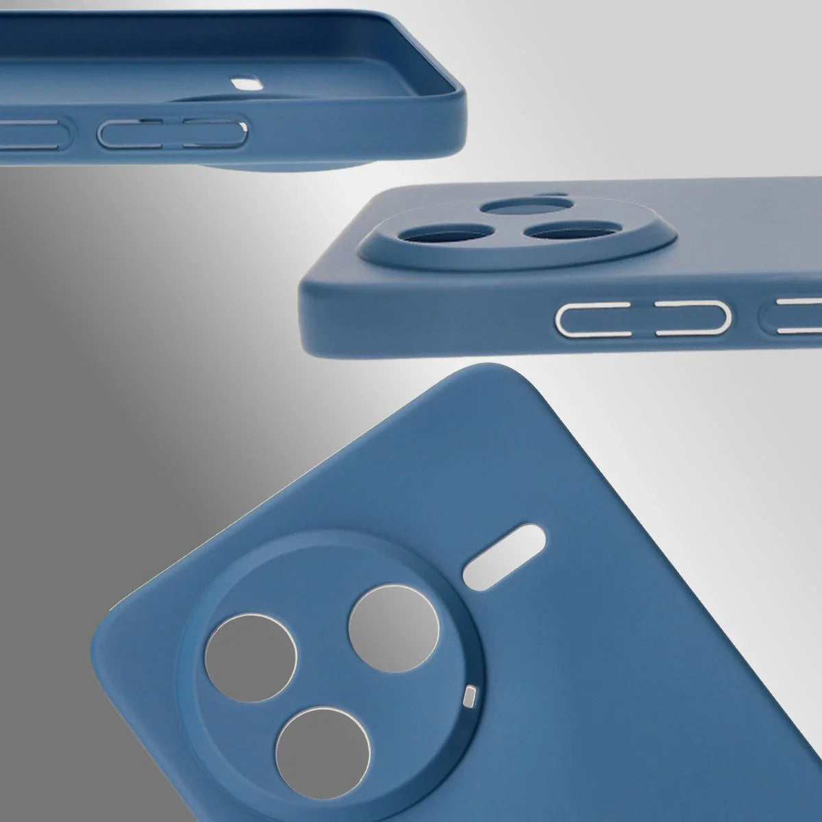 Handyhülle für Xiaomi Poco F7 Pro, Bizon Case Lupka, Blau