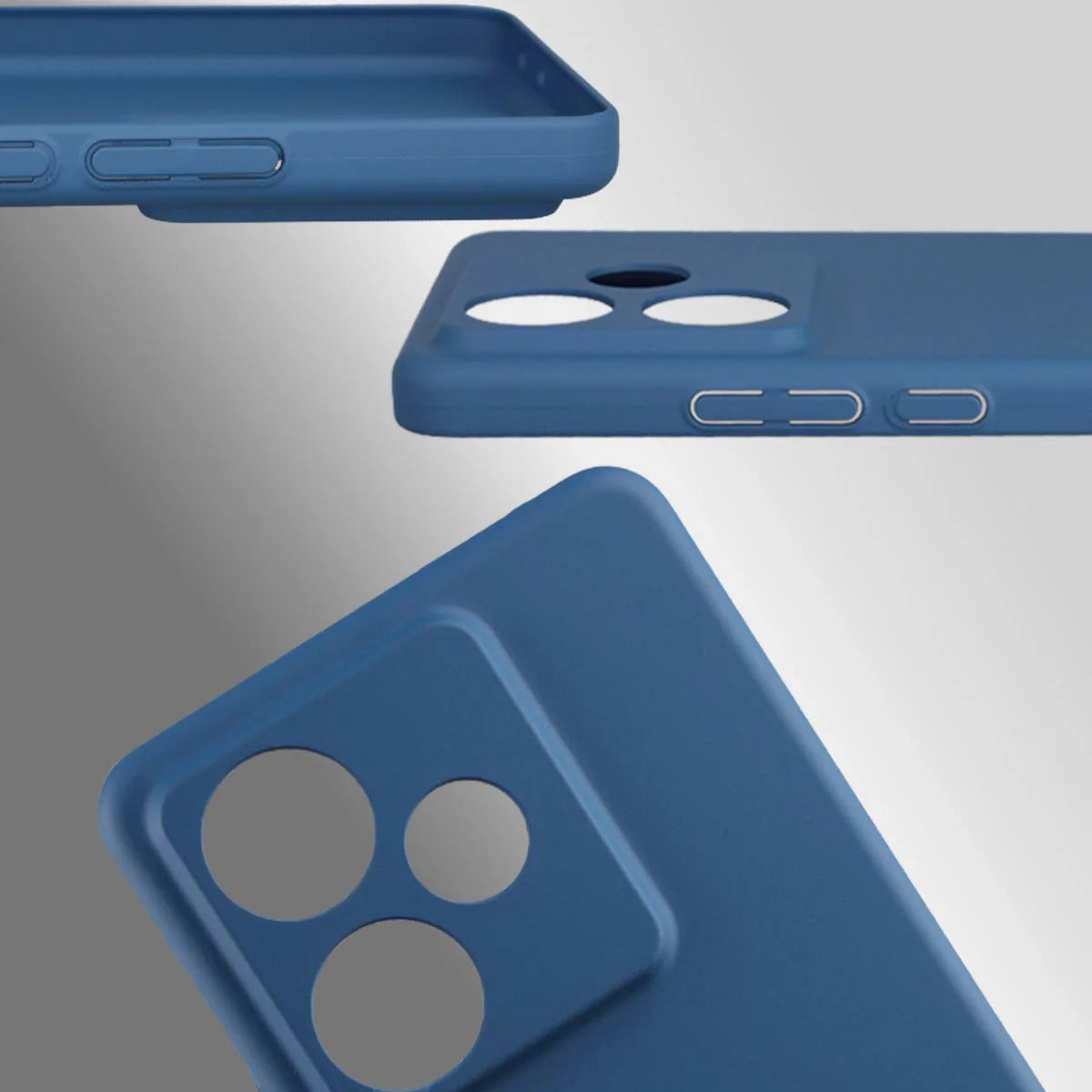 Handyhülle für Realme GT 7 / 7T, Bizon Case Lupka, Blau