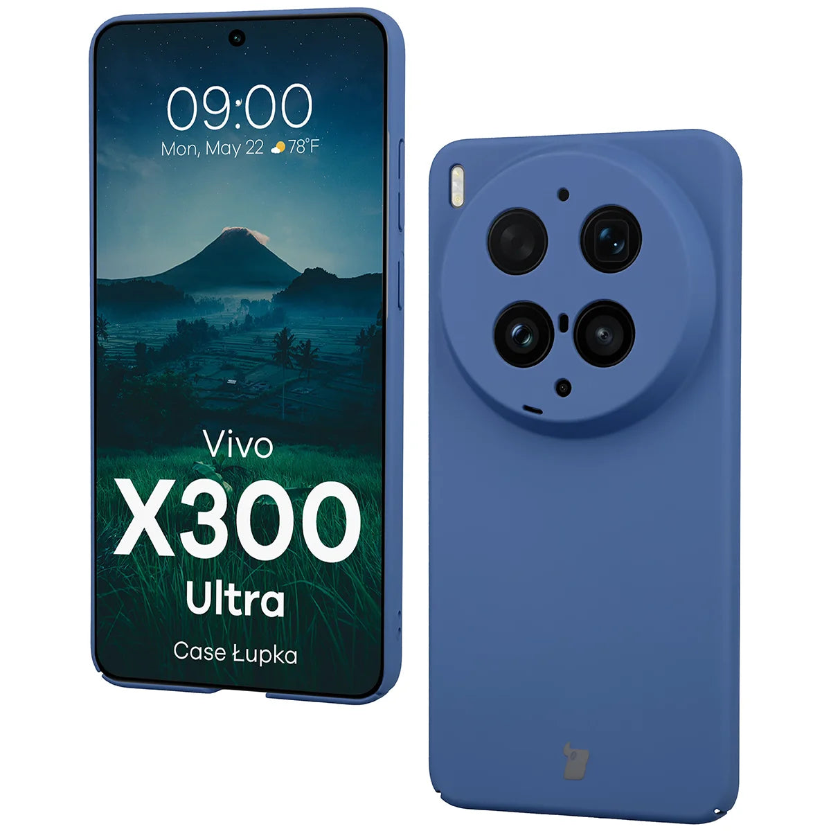Handyhülle für Vivo X300 Ultra, Bizon Case Lupka, Blau