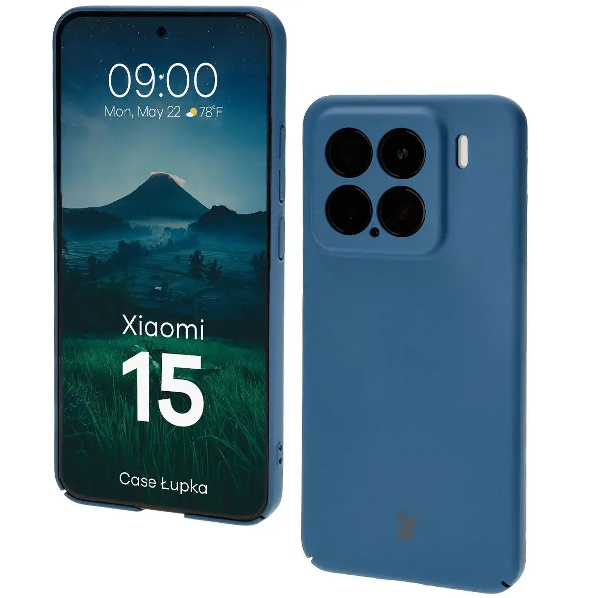 Handyhülle für Xiaomi 15, Bizon Case Lupka, Blau
