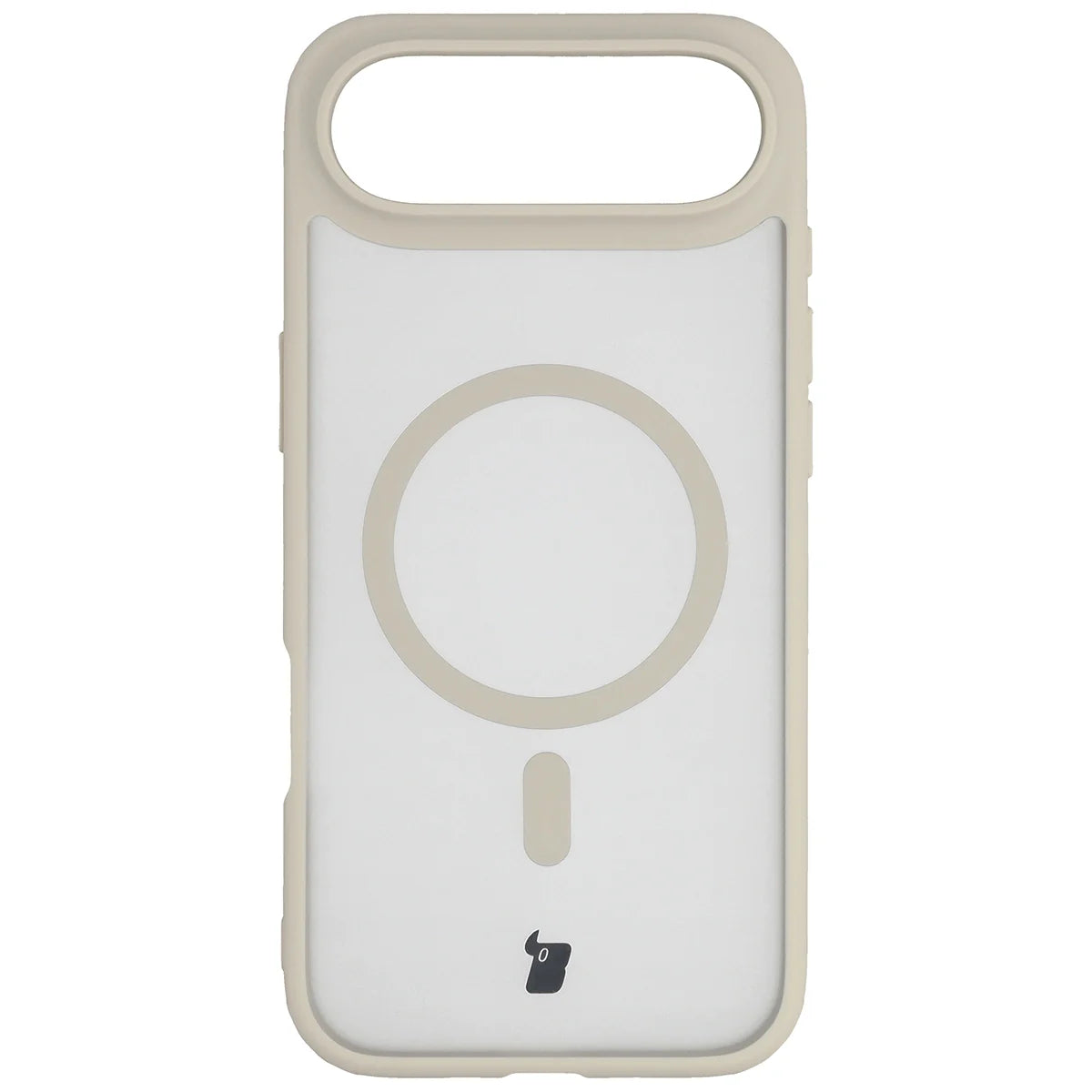 Handyhülle mit Magnetring für iPhone Air, Bizon Case MatteO, Getönt-Beige