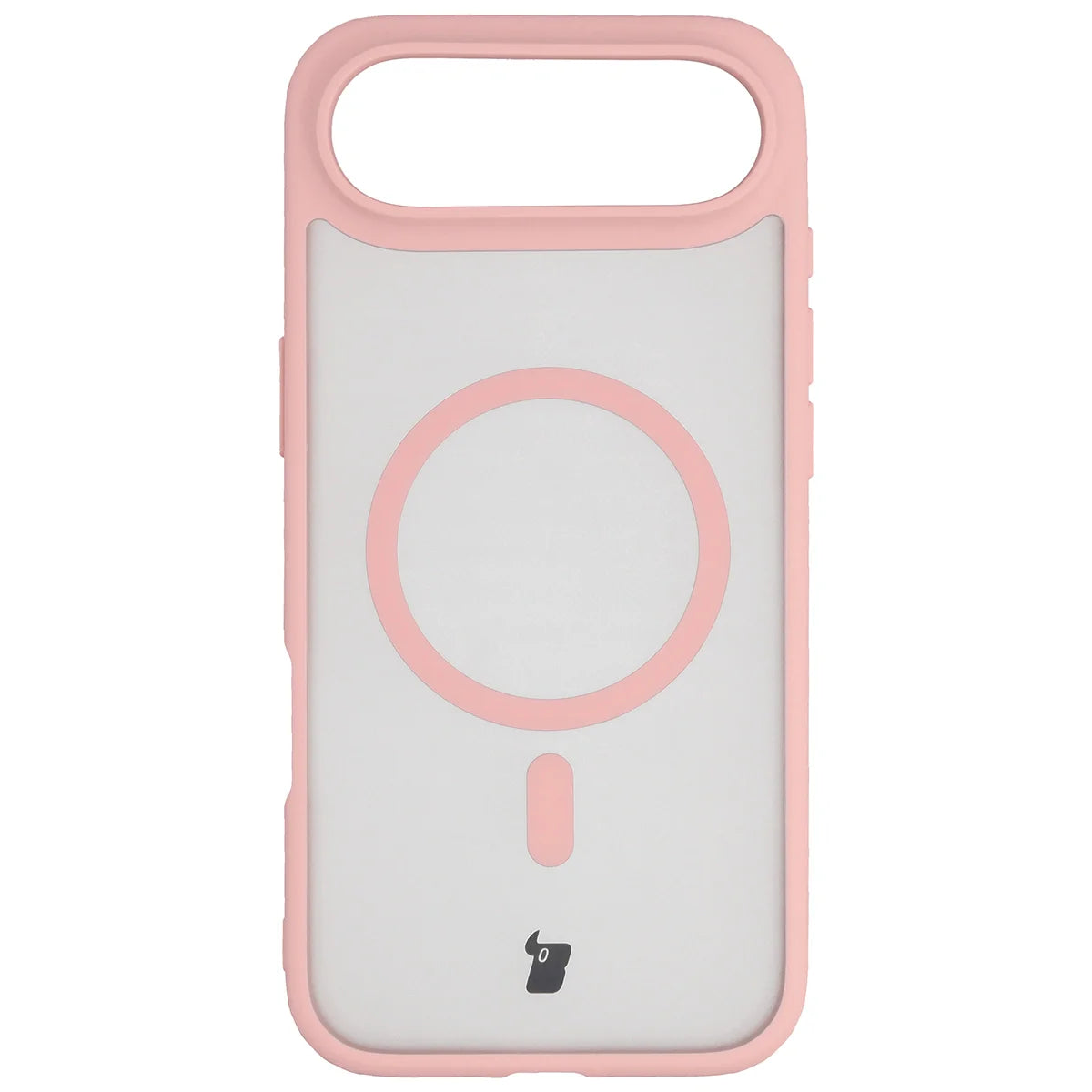 Handyhülle mit Magnetring für iPhone Air, Bizon Case MatteO, Getönt-Hellrosa