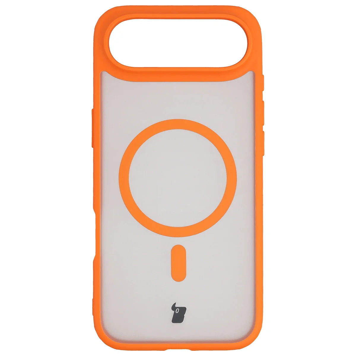 Handyhülle mit Magnetring für iPhone Air, Bizon Case MatteO, Getönt-Orange