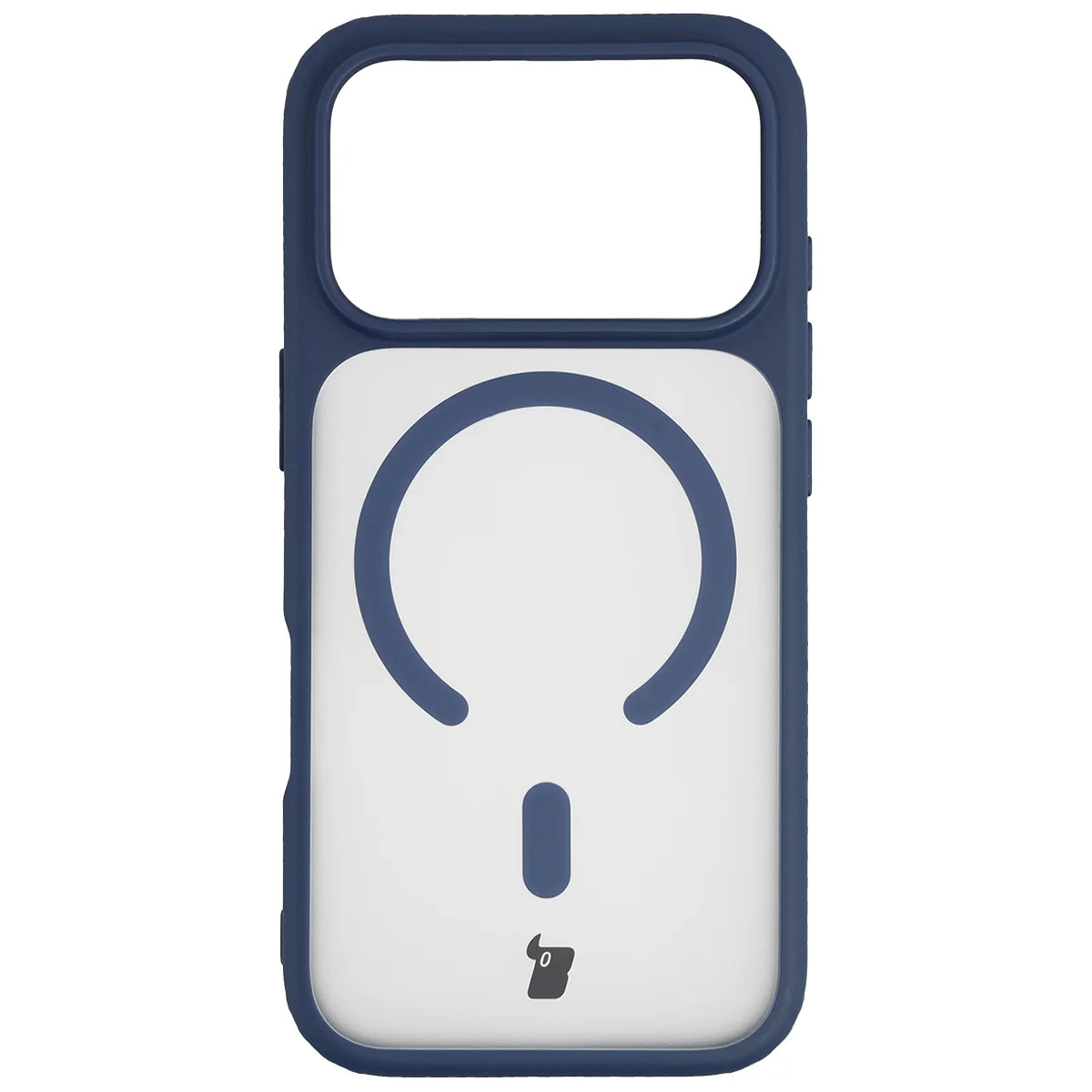 Handyhülle mit Magnetring für iPhone 18 Pro / 17 Pro, Bizon Case MatteO, Getönt-Dunkelblau (2/7)
