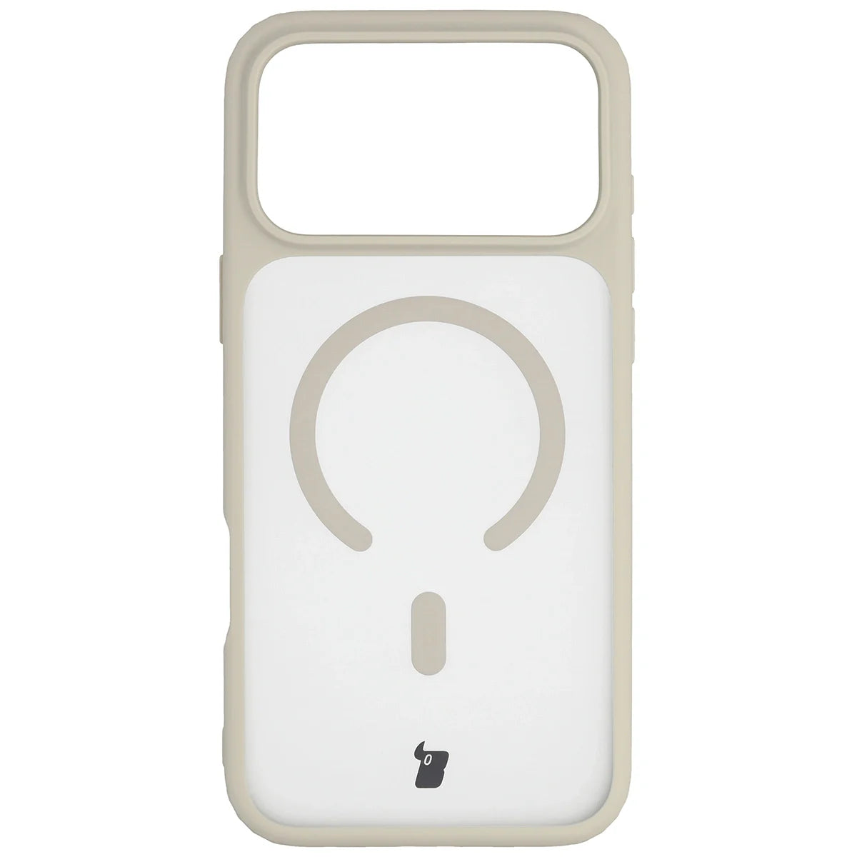 Handyhülle mit Magnetring für iPhone 17 Pro Max, Bizon Case MatteO, Getönt-Beige
