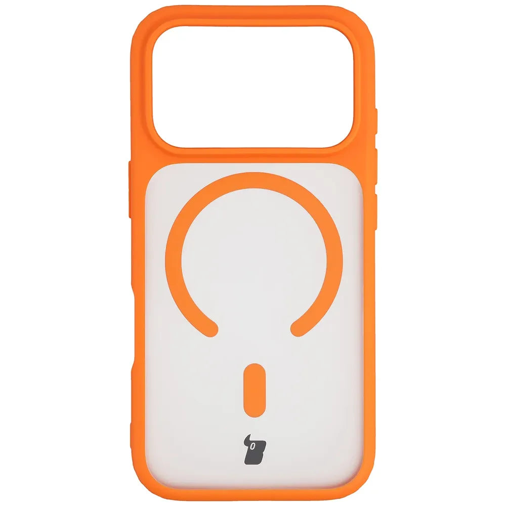 Handyhülle mit Magnetring für iPhone 18 Pro / 17 Pro, Bizon Case MatteO, Getönt-Orange (2/7)