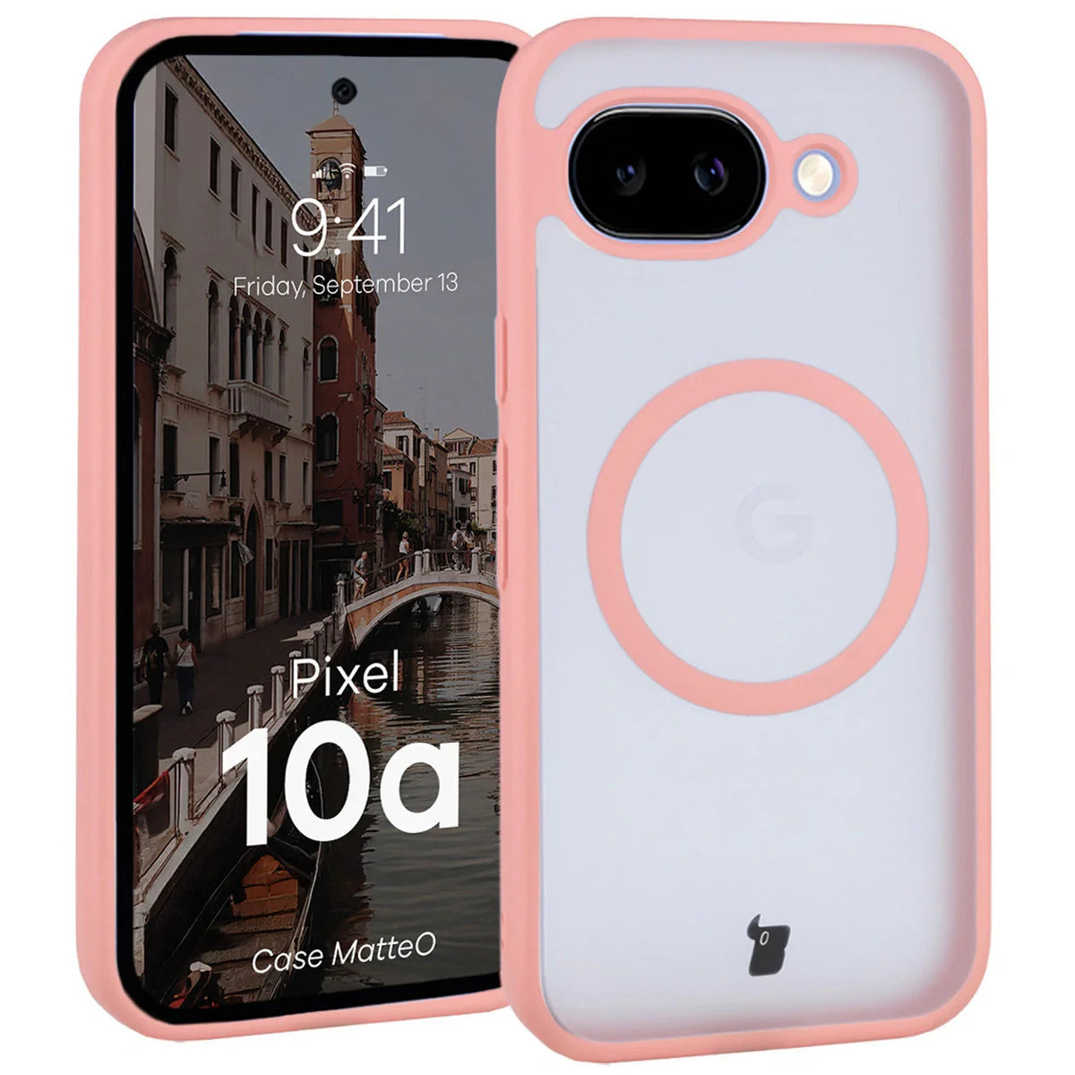handyhülle google pixel Handyhülle mit Magnetring für Google Pixel 10a, Bizon Case MatteO, Get