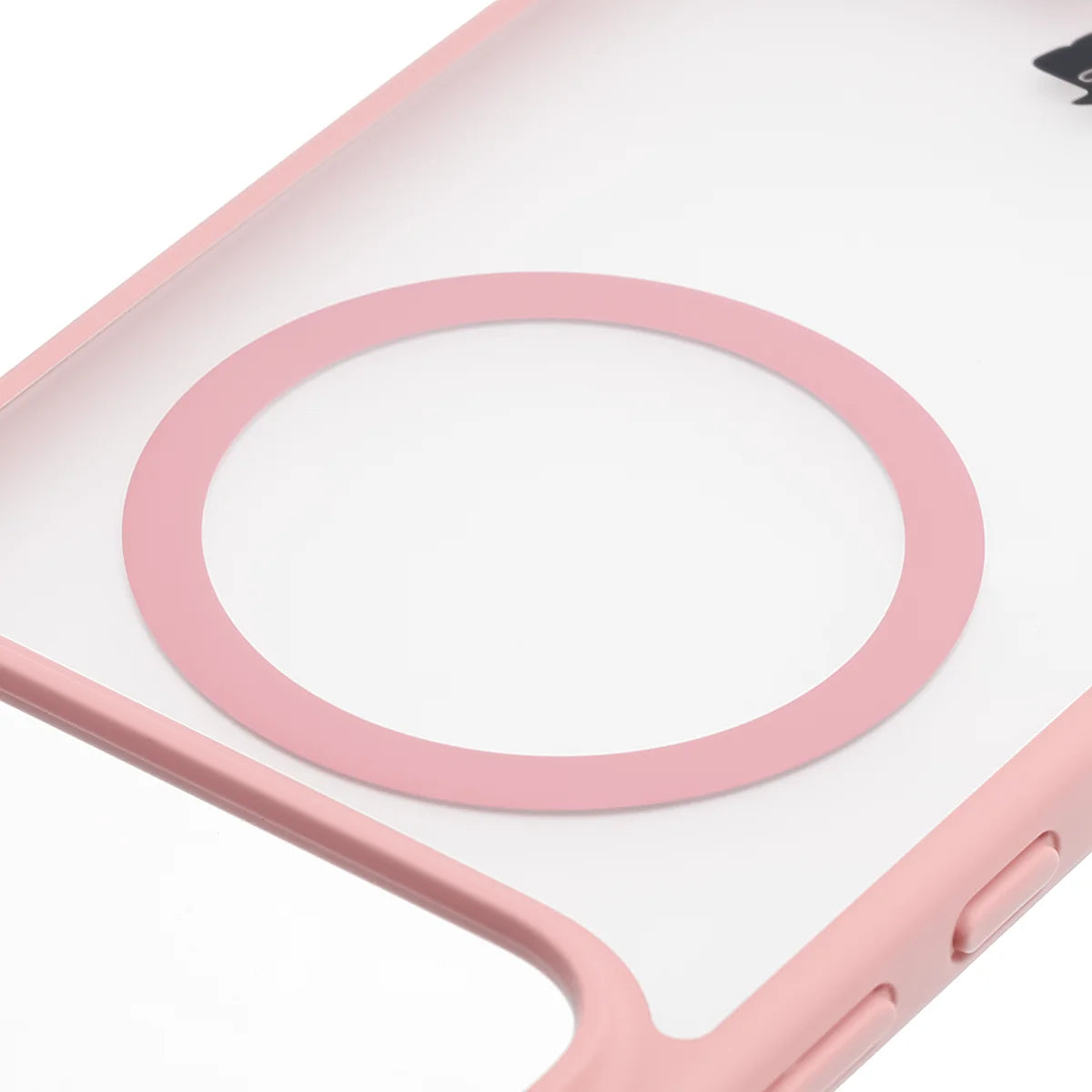 Handyhülle mit Magnetring für Honor 600 5G / 600 Pro 5G, Bizon Case MatteO, Getönt-Hellrosa
