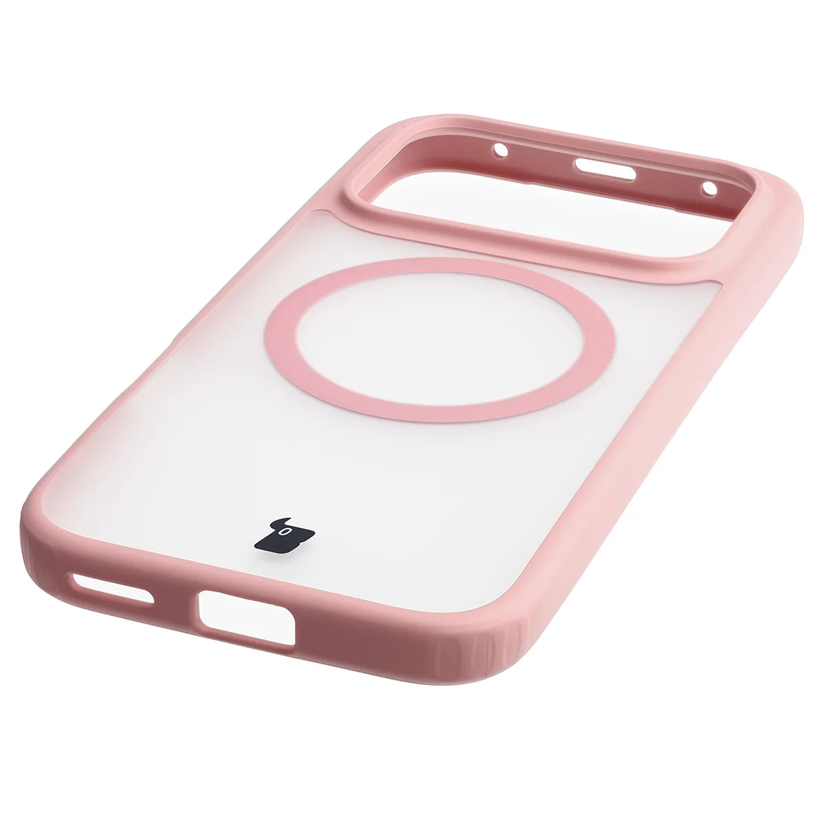 Handyhülle mit Magnetring für Honor 600 5G / 600 Pro 5G, Bizon Case MatteO, Getönt-Hellrosa