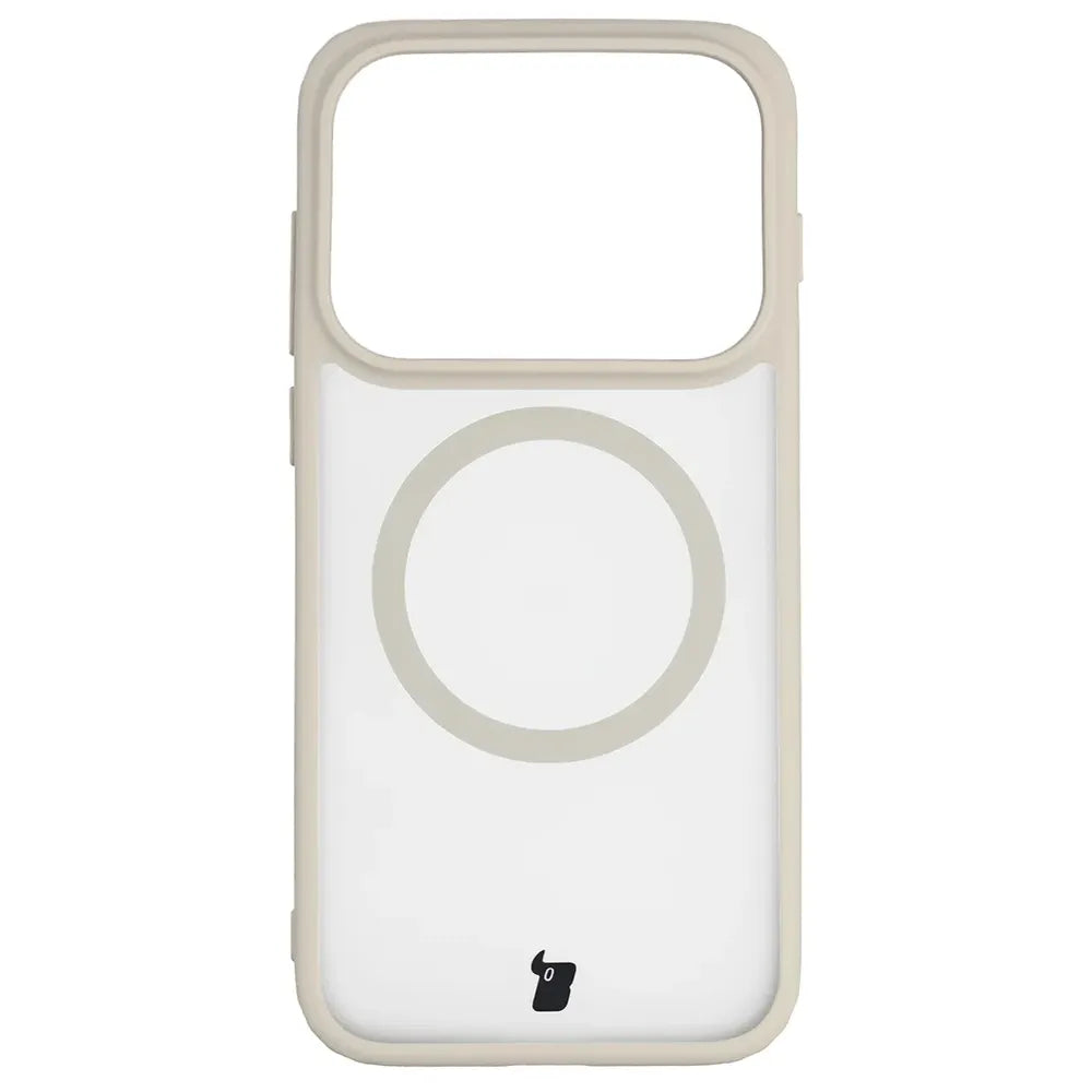 Handyhülle mit Magnetring für OPPO Find X10, Bizon Case MatteO, Getönt-Beige (2/8)