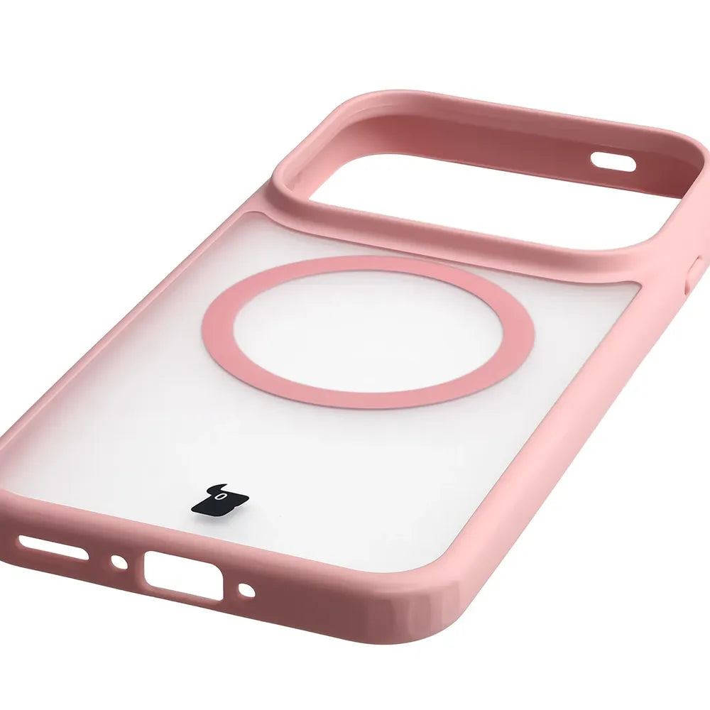 Handyhülle mit Magnetring für OPPO Find X10 Pro Max, Bizon Case MatteO, Getönt-Hellrosa (6/7)