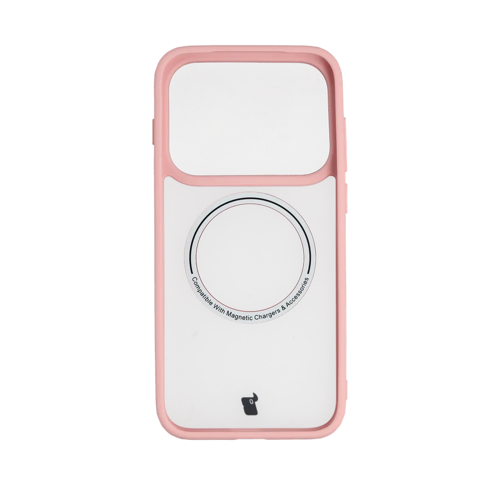 Handyhülle mit Magnetring für OPPO Find X10, Bizon Case MatteO, Getönt-Hellrosa (8/8)