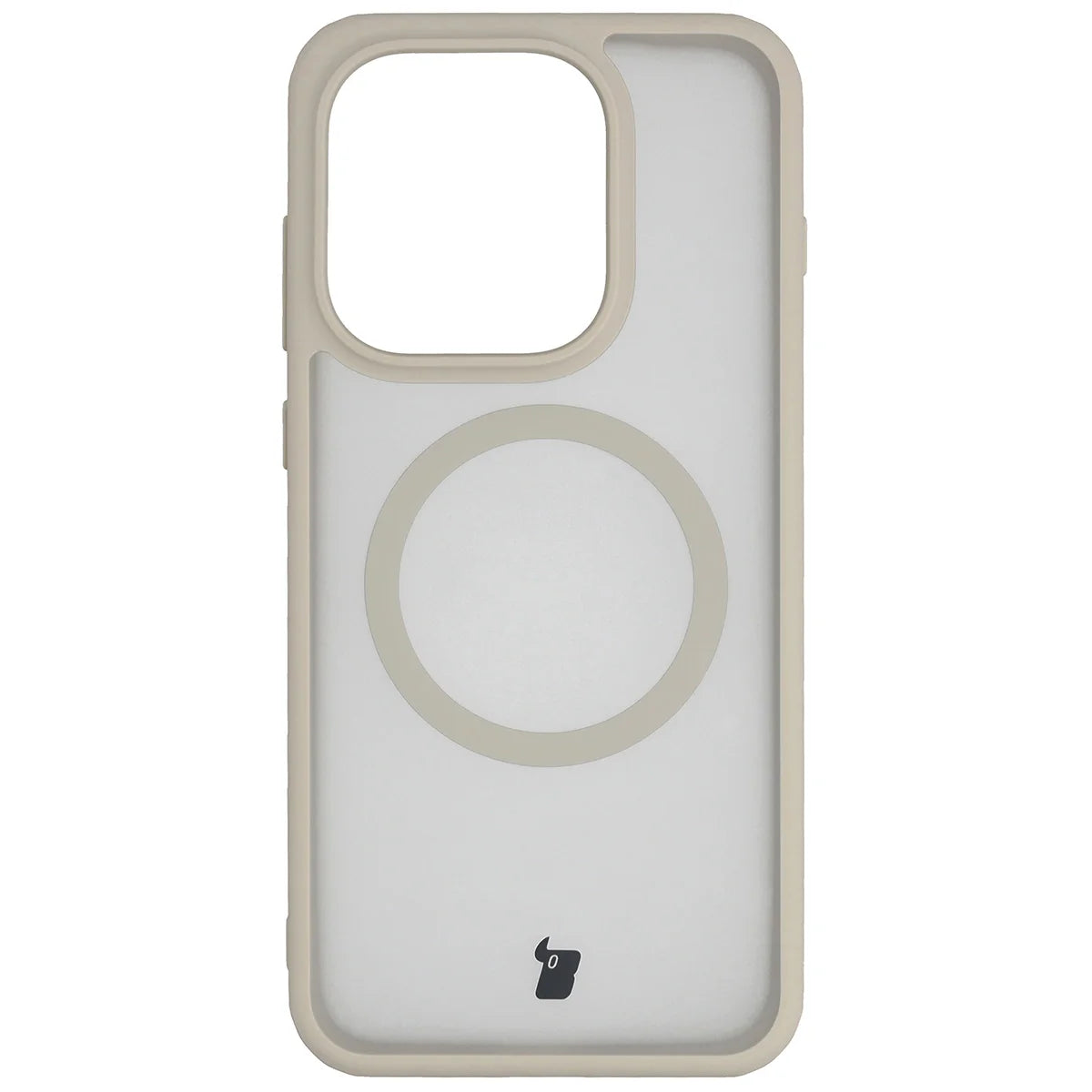 Handyhülle mit Magnetring für Oppo Find X9, Bizon Case MatteO, Getönt-Beige