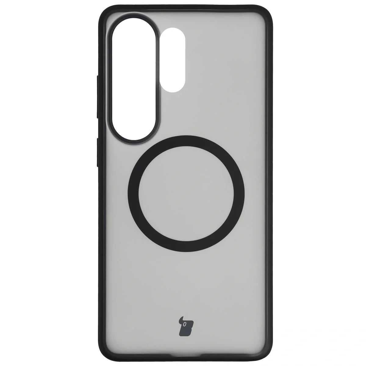 Schutzhülle mit Magnetring + gehärtetem Glas für Galaxy S26 Ultra, Bizon MatteO Pack, Getönt-Beige