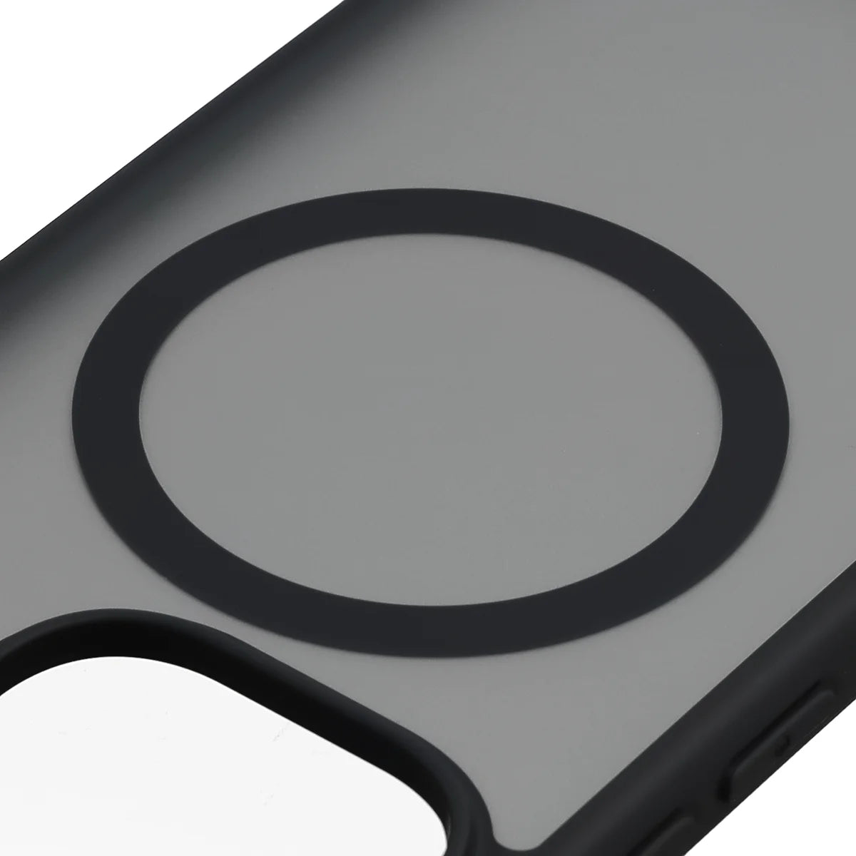 Schutzhülle mit Magnetring + gehärtetem Glas für Vivo V70 5G, Bizon MatteO Pack, Getönt-Schwarz