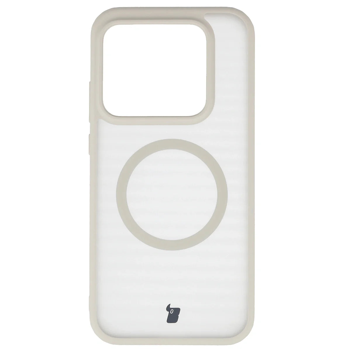 Handyhülle mit Magnetring für Realme GT 8 Pro, Bizon Case MatteO, Getönt-Beige