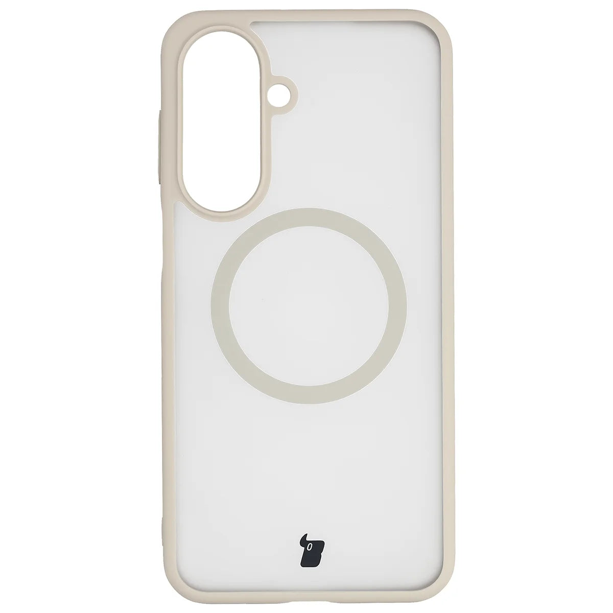 Handyhülle mit Magnetring für Galaxy A27 5G, Bizon Case MatteO, Getönt-Beige