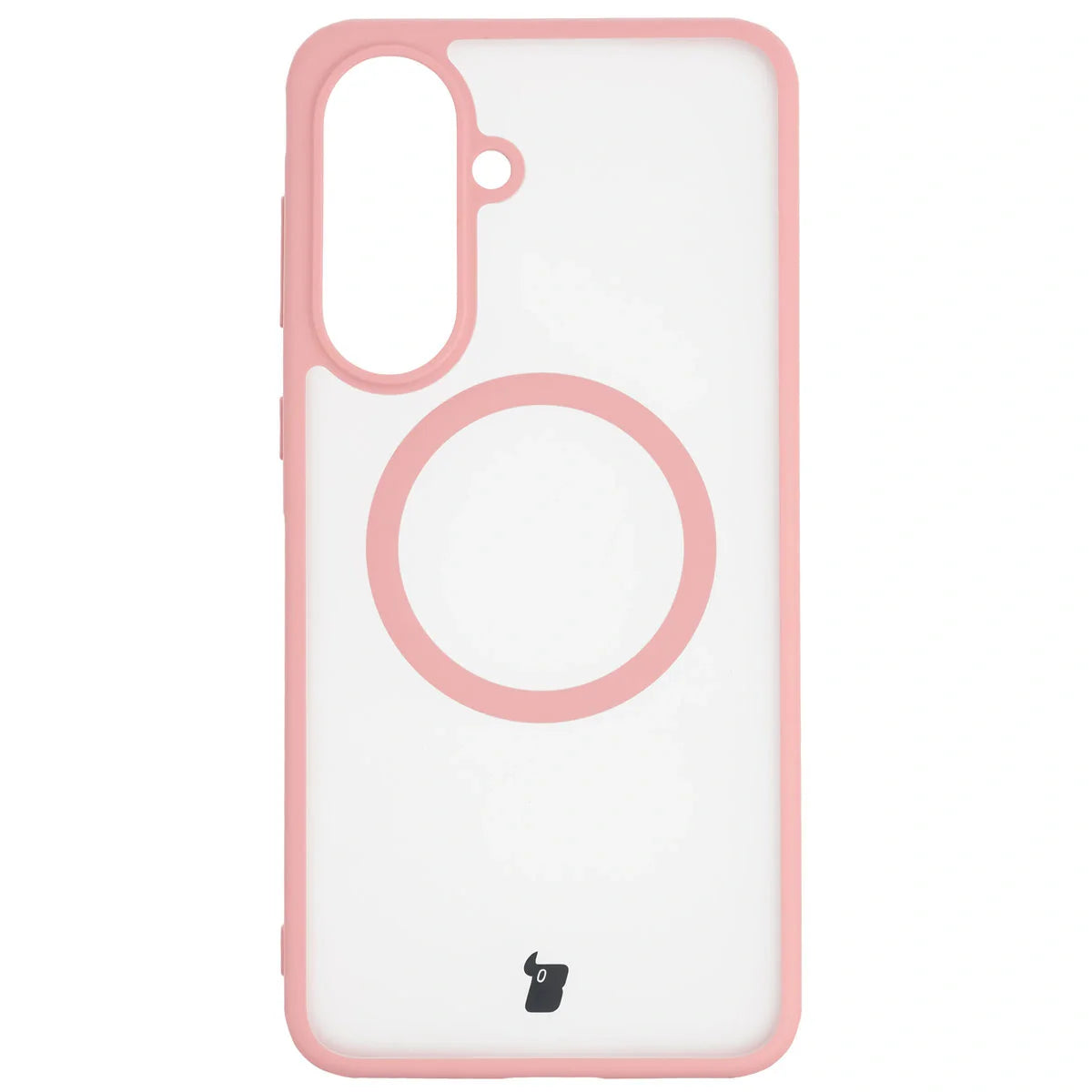 Handyhülle mit Magnetring für Galaxy A57 5G, Bizon Case MatteO, Getönt-Hellrosa