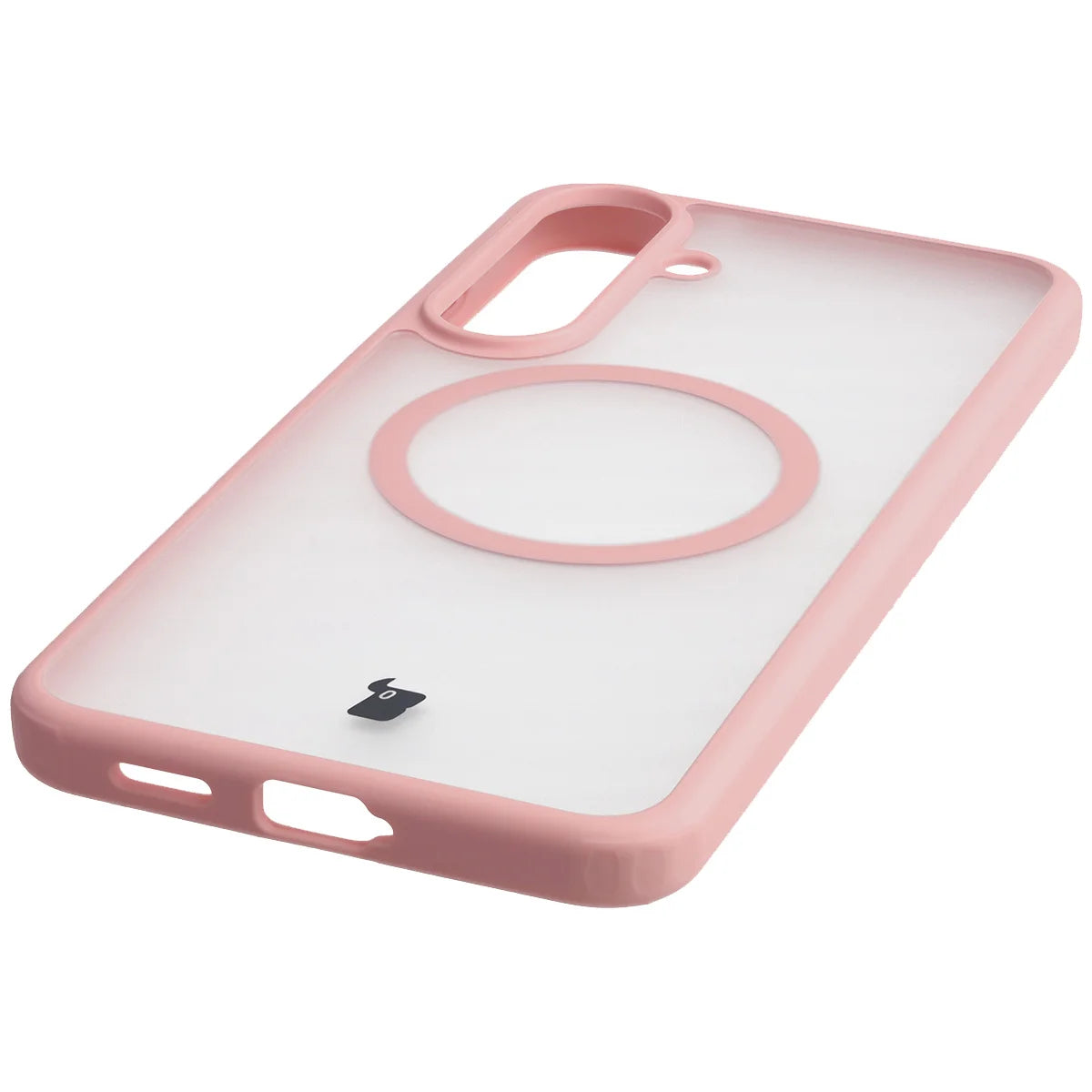 Handyhülle mit Magnetring für Galaxy S26 FE / S25 FE, Bizon Case MatteO, Getönt-Hellrosa (6/7)