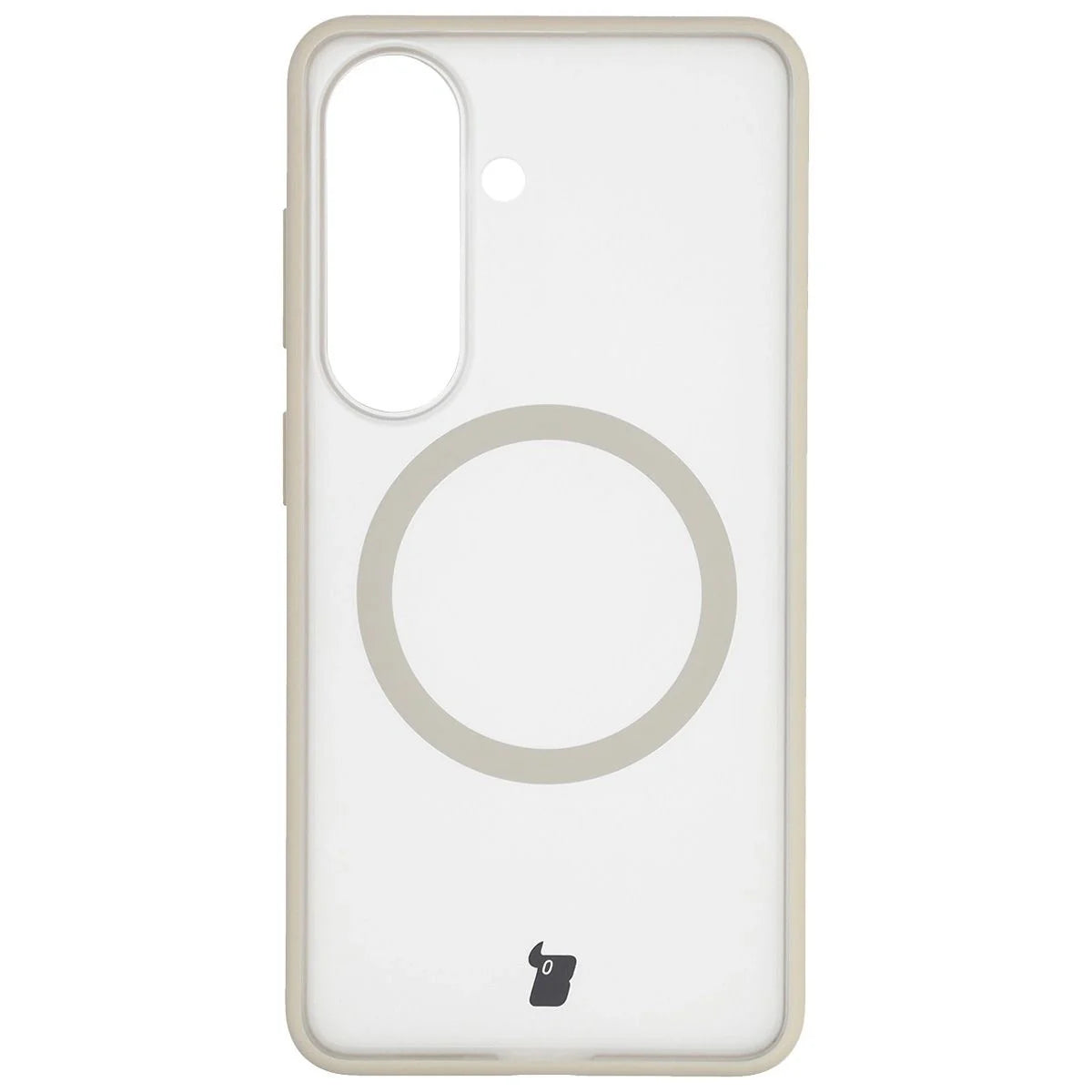 Handyhülle mit Magnetring für Galaxy S26, Bizon Case MatteO, Getönt-Beige