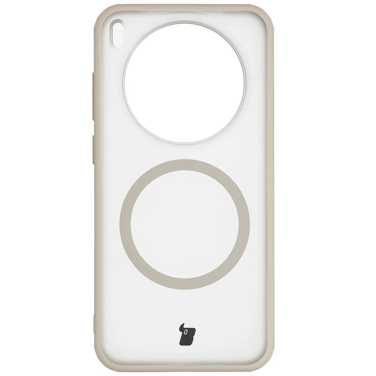Handyhülle mit Magnetring für Vivo X300, Bizon Case MatteO, Getönt-Beige