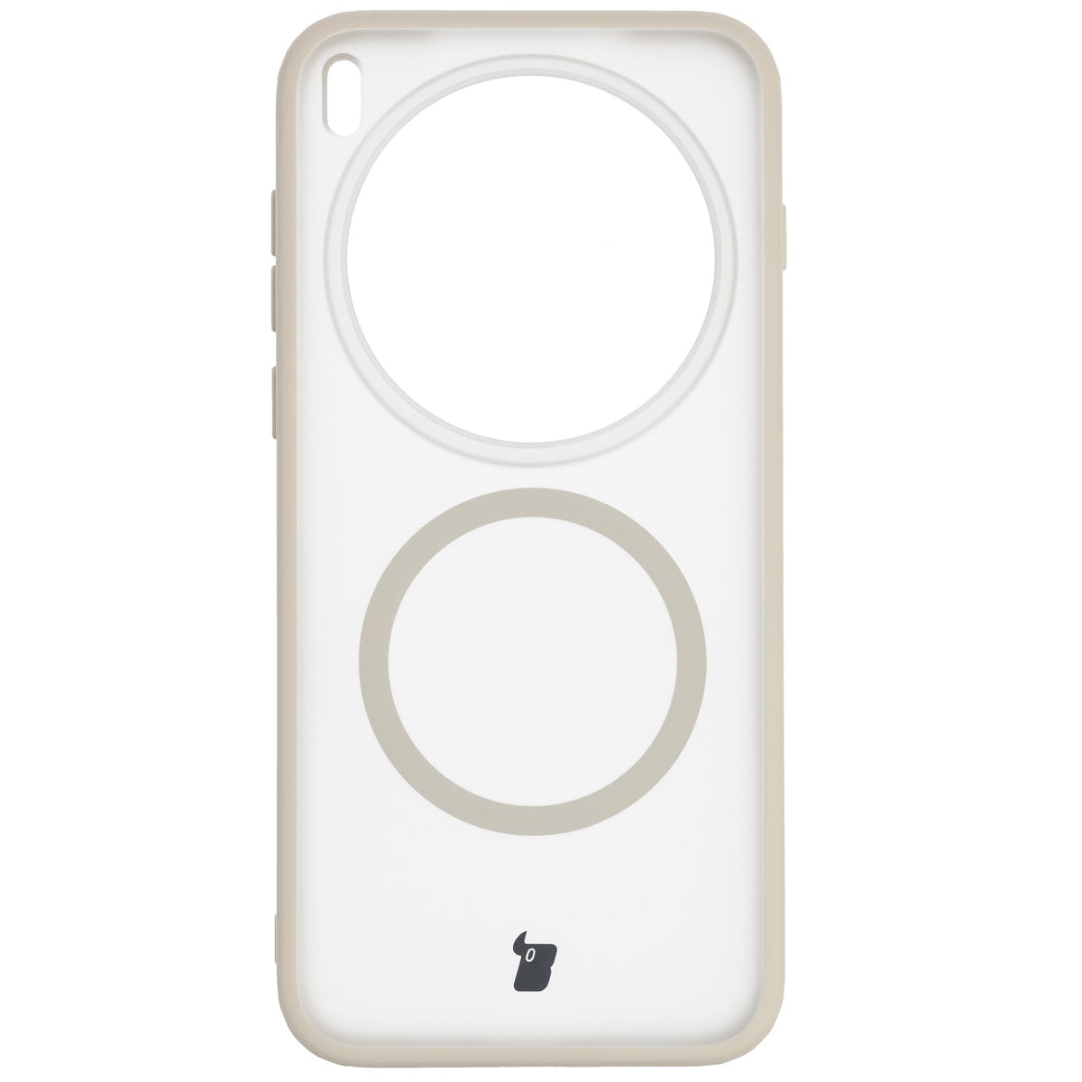 Handyhülle mit Magnetring für Vivo X300 Pro, Bizon Case MatteO, Getönt-Beige