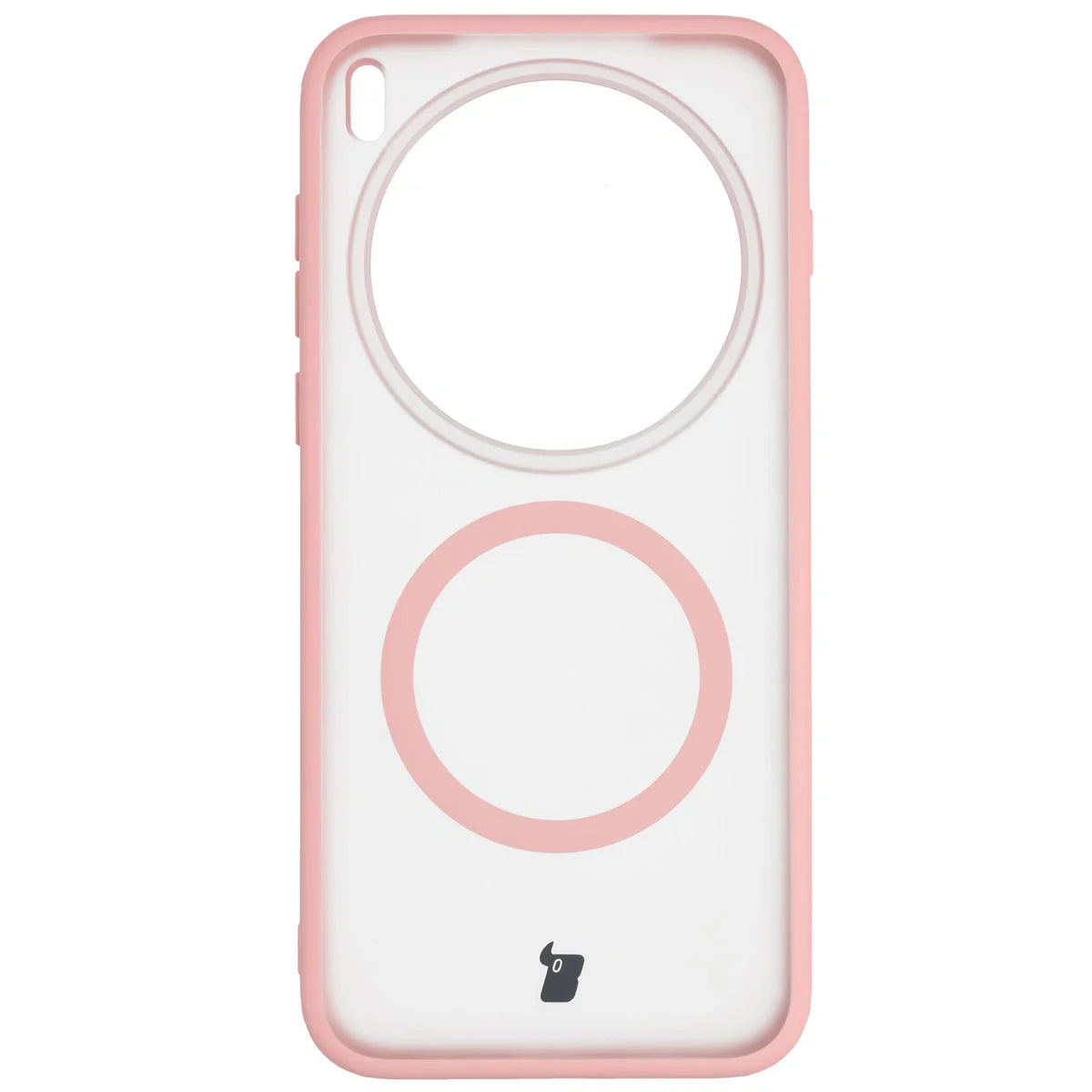 Handyhülle mit Magnetring für Vivo X300 Pro, Bizon Case MatteO, Getönt-Hellrosa