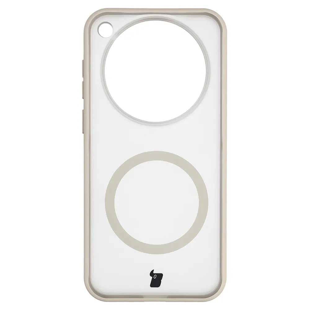 Handyhülle mit Magnetring für Vivo X500 Pro, Bizon Case MatteO, Getönt-Beige (2/7)