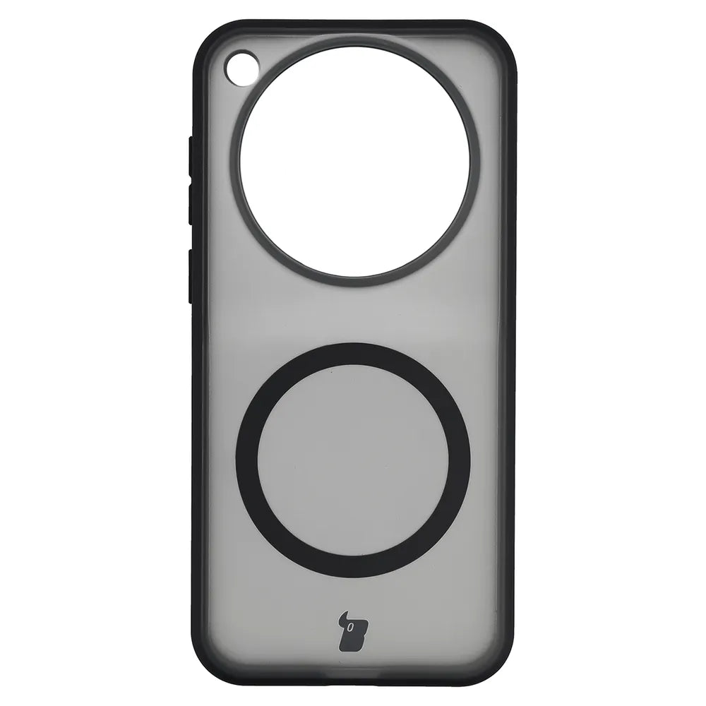 Handyhülle mit Magnetring für Vivo X500 Pro, Bizon Case MatteO, Getönt-Schwarz (2/7)