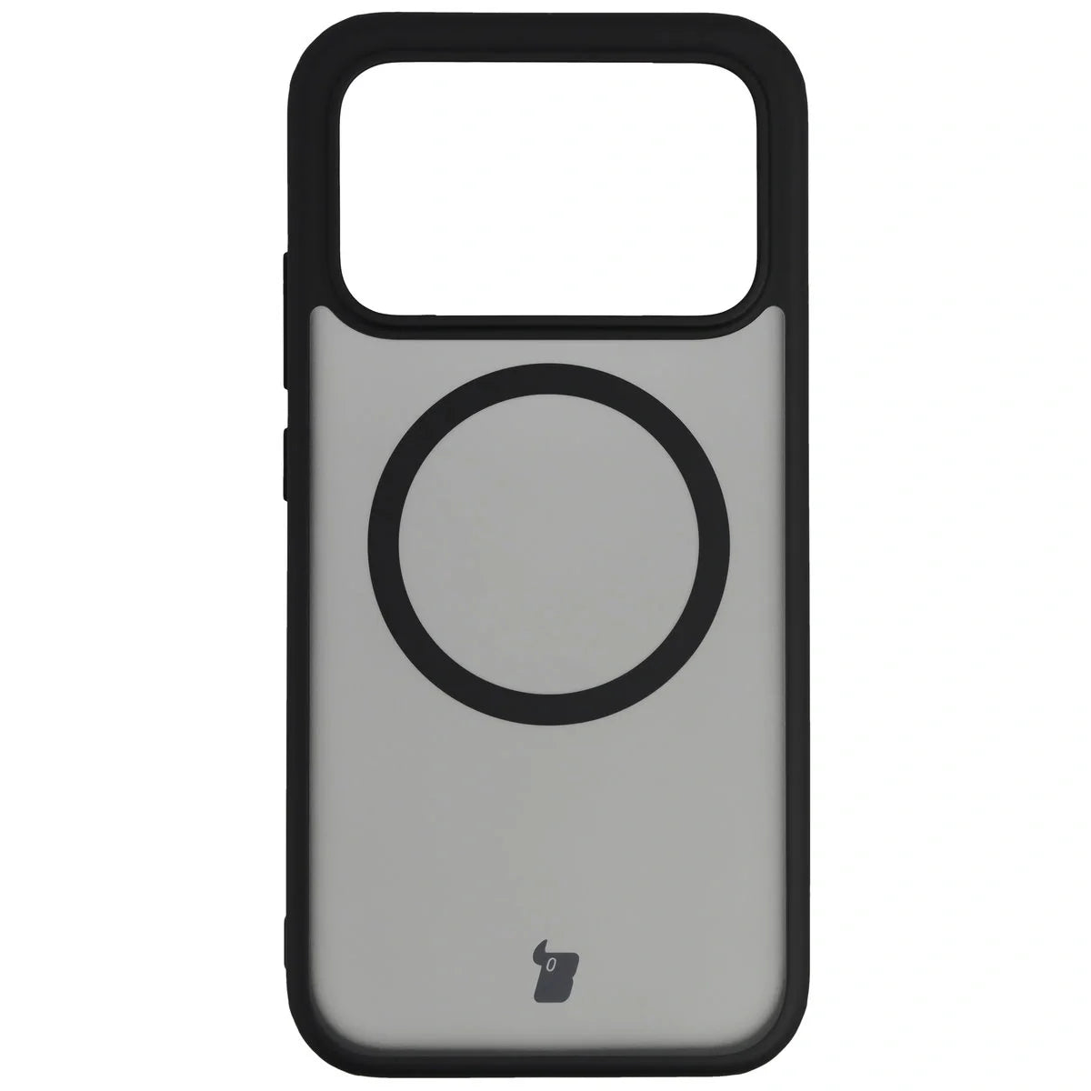 Handyhülle mit Magnetring für Xiaomi POCO F8 Pro, Bizon Case MatteO, Getönt-Schwarz
