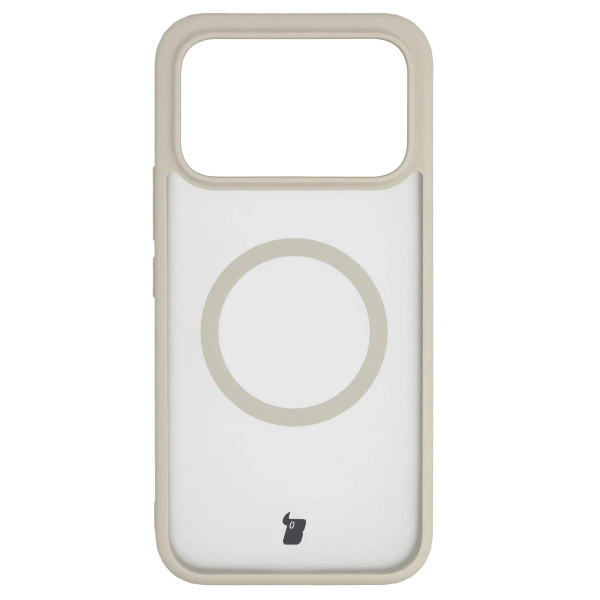Handyhülle mit Magnetring für Xiaomi POCO F8 Ultra, Bizon Case MatteO, Getönt-Beige