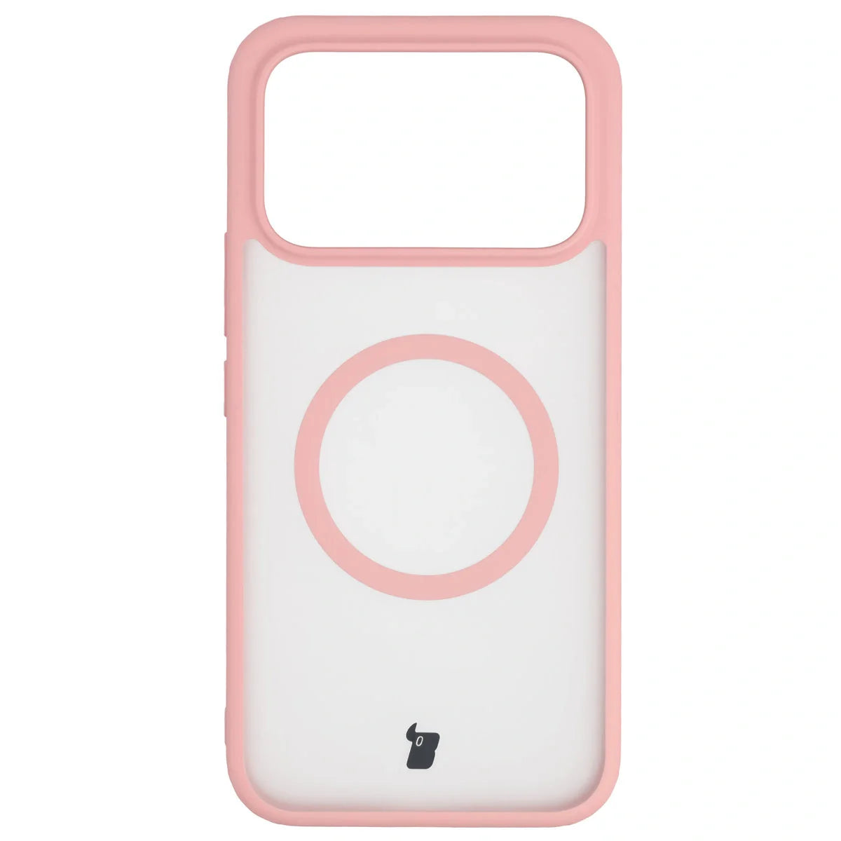 Handyhülle mit Magnetring für Xiaomi POCO F8 Ultra, Bizon Case MatteO, Getönt-Hellrosa