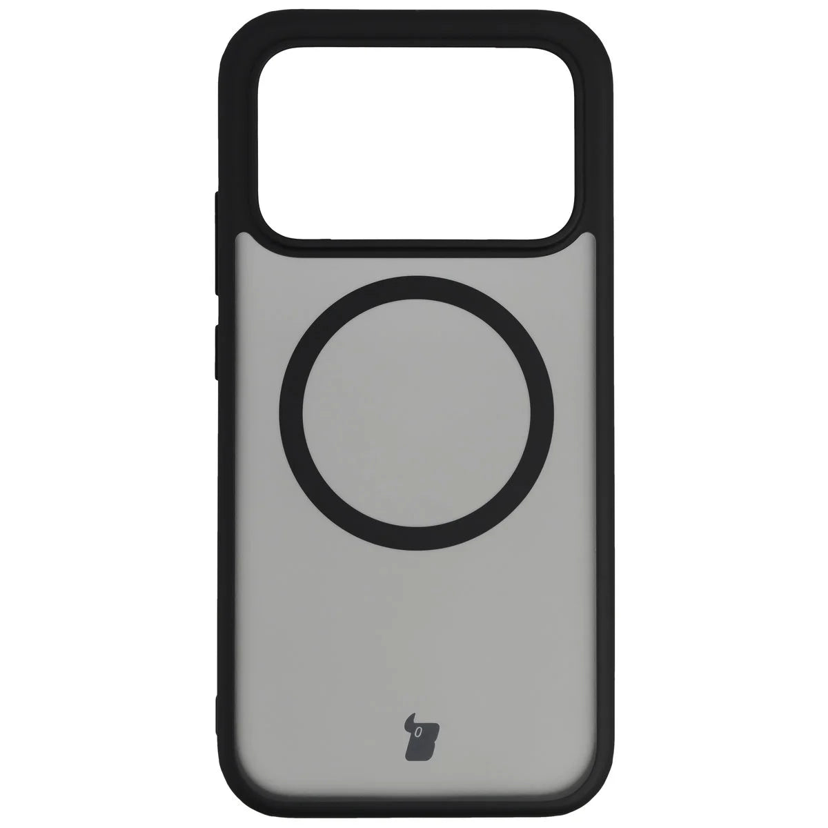 Handyhülle mit Magnetring für Xiaomi POCO F9 Pro, Bizon Case MatteO, Getönt-Schwarz (2/7)