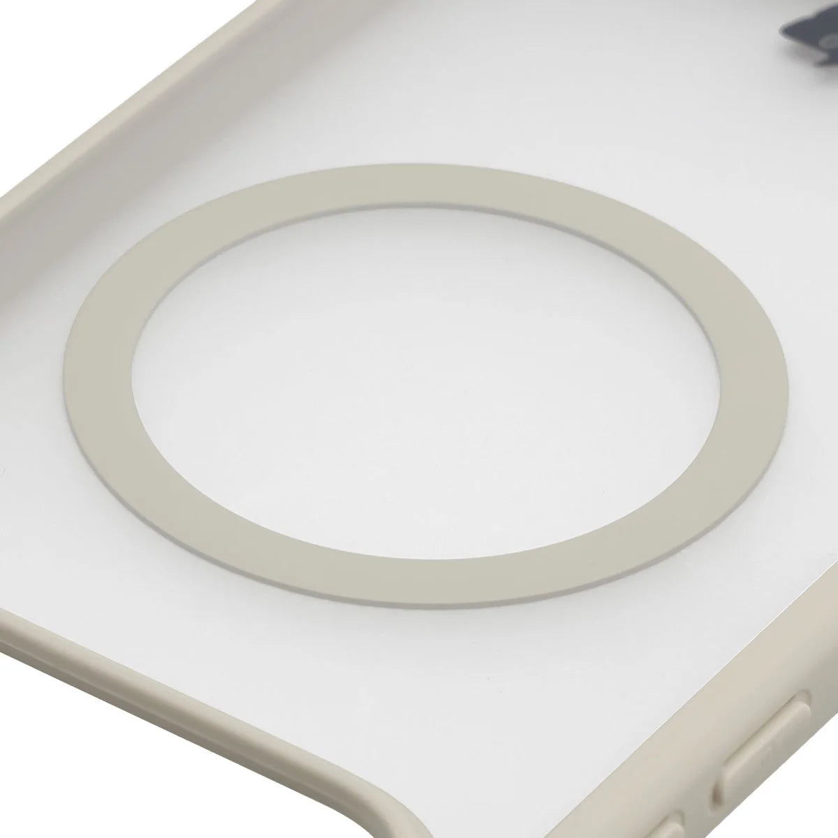 Handyhülle mit Magnetring für Xiaomi POCO F9 Ultra, Bizon Case MatteO, Getönt-Beige (3/7)