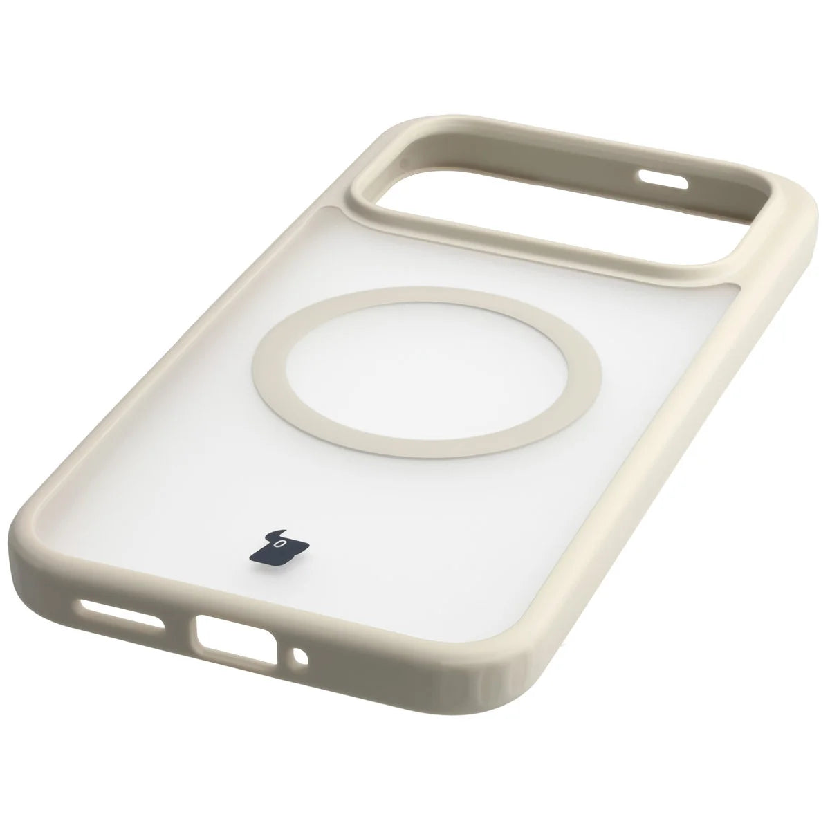 Handyhülle mit Magnetring für Xiaomi POCO F9 Ultra, Bizon Case MatteO, Getönt-Beige (6/7)