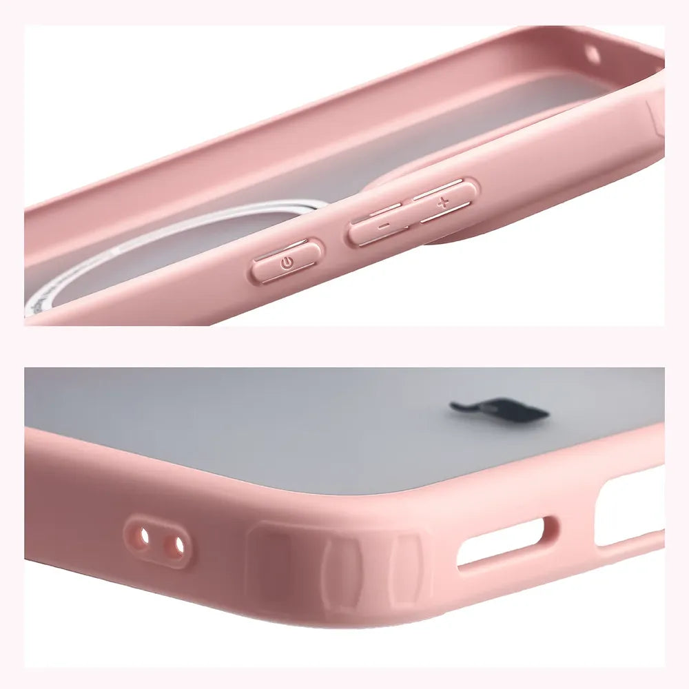 Handyhülle mit Magnetring für Xiaomi Redmi Note 17 4G/5G, Bizon Case MatteO, Getönt-Hellrosa (5/7)