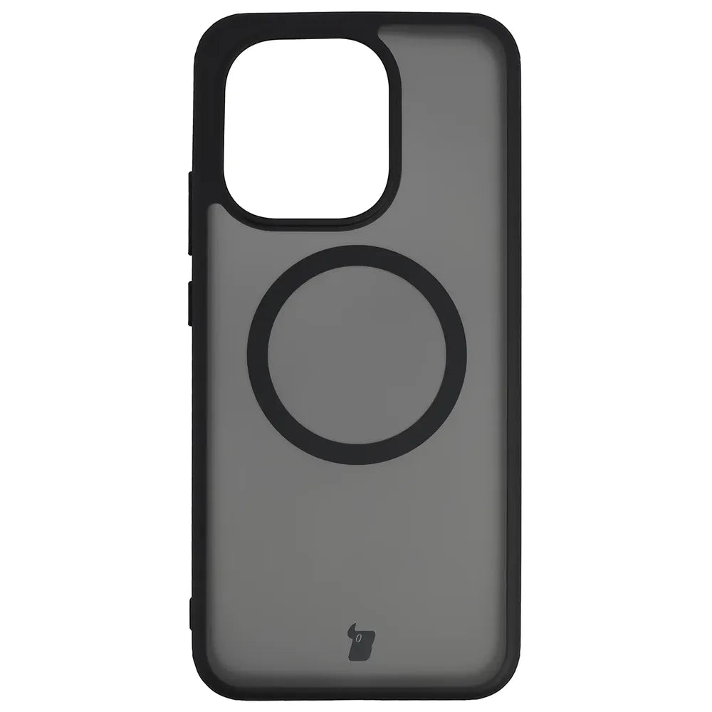 Handyhülle mit Magnetring für Xiaomi Redmi Note 17 Pro 5G, Bizon Case MatteO, Getönt-Schwarz (2/7)