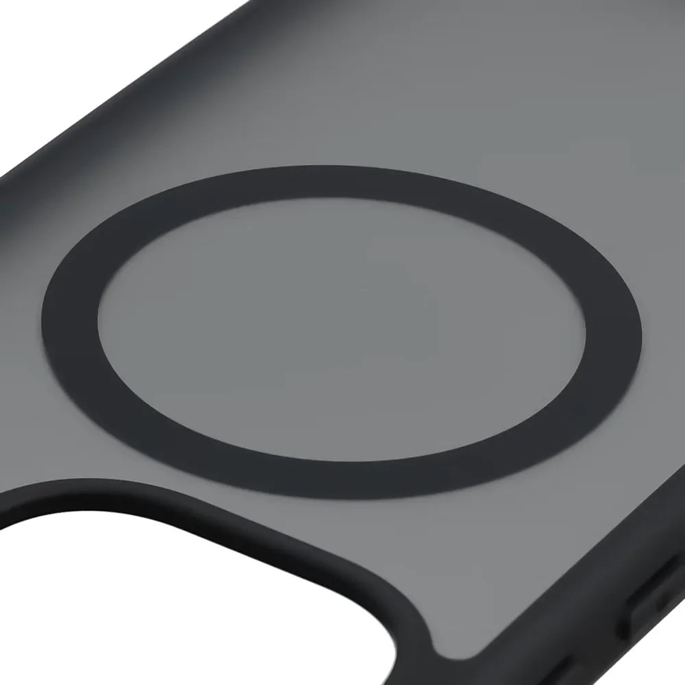 Handyhülle mit Magnetring für Xiaomi Redmi Note 17 Pro 5G, Bizon Case MatteO, Getönt-Schwarz (3/7)