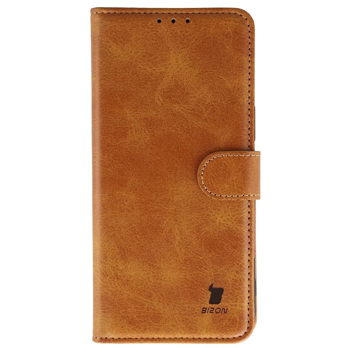 Handyhülle mit Klappe für iPhone 18 Pro Max / 17 Pro Max, Bizon Case Pocket, Braun