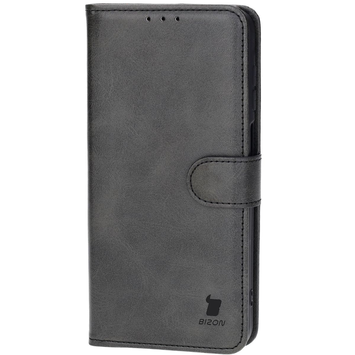 Handyhülle mit Klappe für Galaxy A16 4G/5G, Bizon Case Pocket, Schwarz