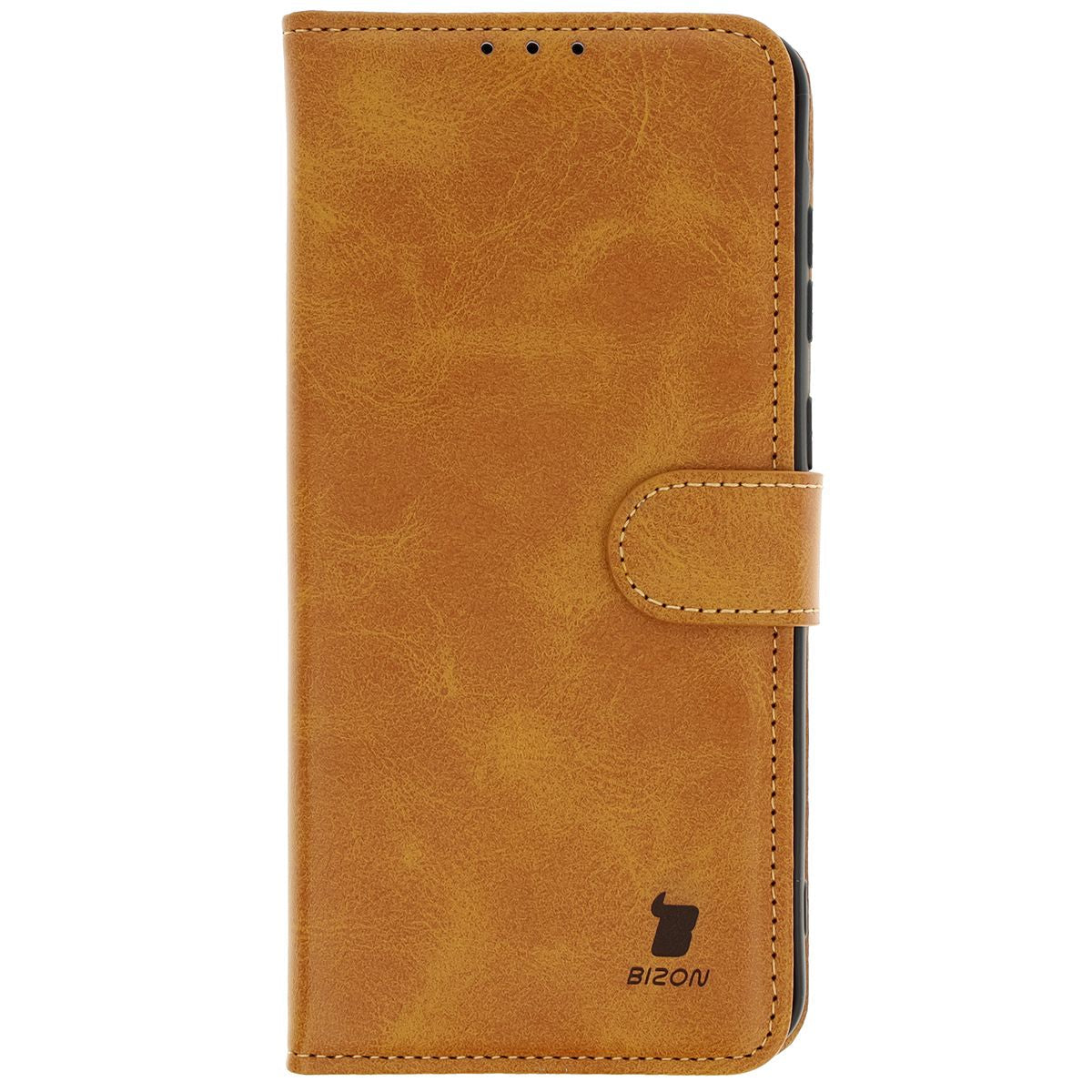Handyhülle mit Klappe für Galaxy A36 5G, Bizon Case Pocket, Braun