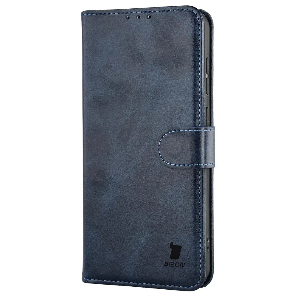 Handyhülle mit Klappe für Galaxy S26 FE / S25 FE, Bizon Case Pocket, Dunkelblau (3/6)