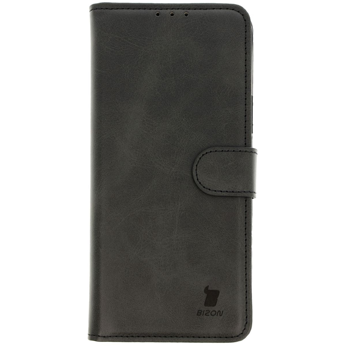 Handyhülle mit Klappe für Honor 200 Lite, Bizon Case Pocket, Schwarz