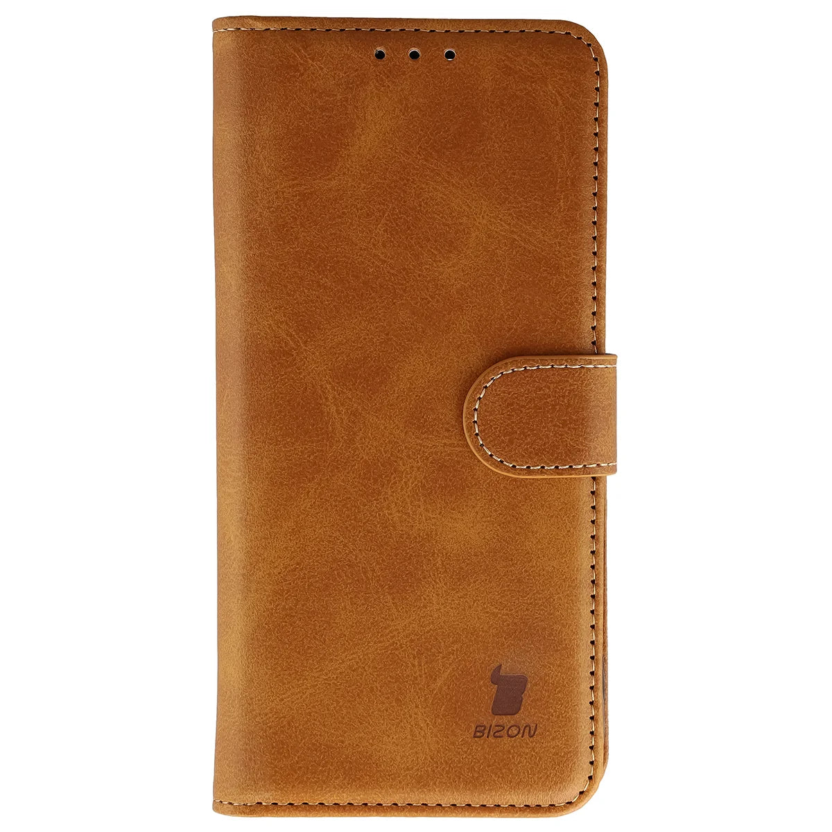 Handyhülle mit Klappe für Honor 600 5G / 600 Pro 5G, Bizon Case Pocket, Braun