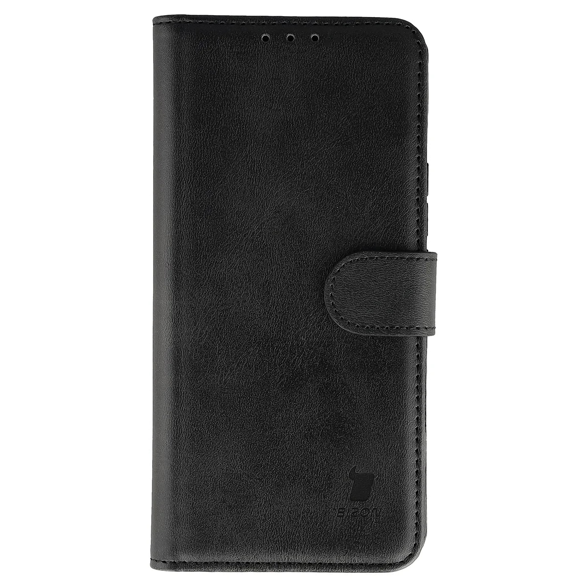 Handyhülle mit Klappe für Honor 600 Lite 5G, Bizon Case Pocket, Schwarz